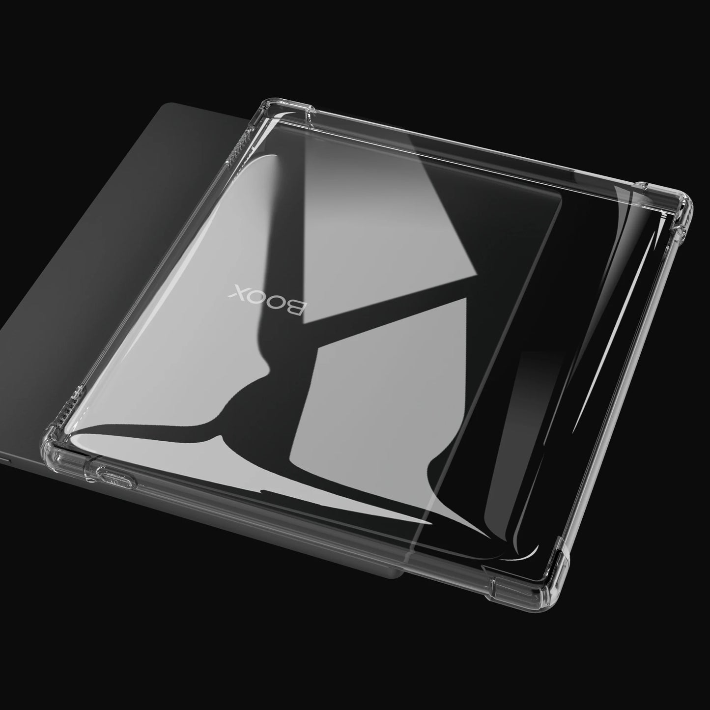 Clear Case for Onyx Boox Leaf2/Leaf3/Leaf3C/Boox Page/Galileo – Lightweight Transparent Flexible Soft Back Cover