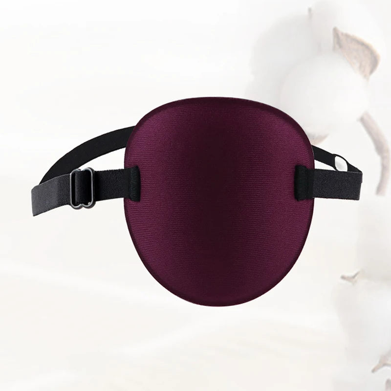 Adjustable Single Eye Patch – 3D Foam Breathable Eyeshade Medical Eye Mask for Strabismus & Amblyopia Training Therapy Use
