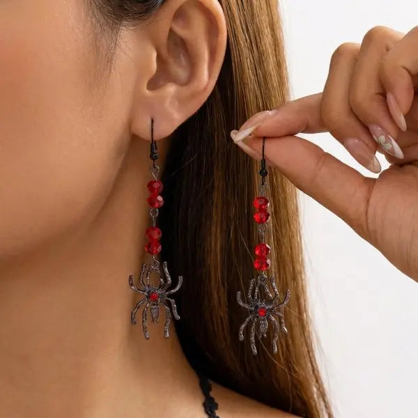 Funny Fly Stud Earrings - Realistic Insect Halloween & Party Jewelry for Women