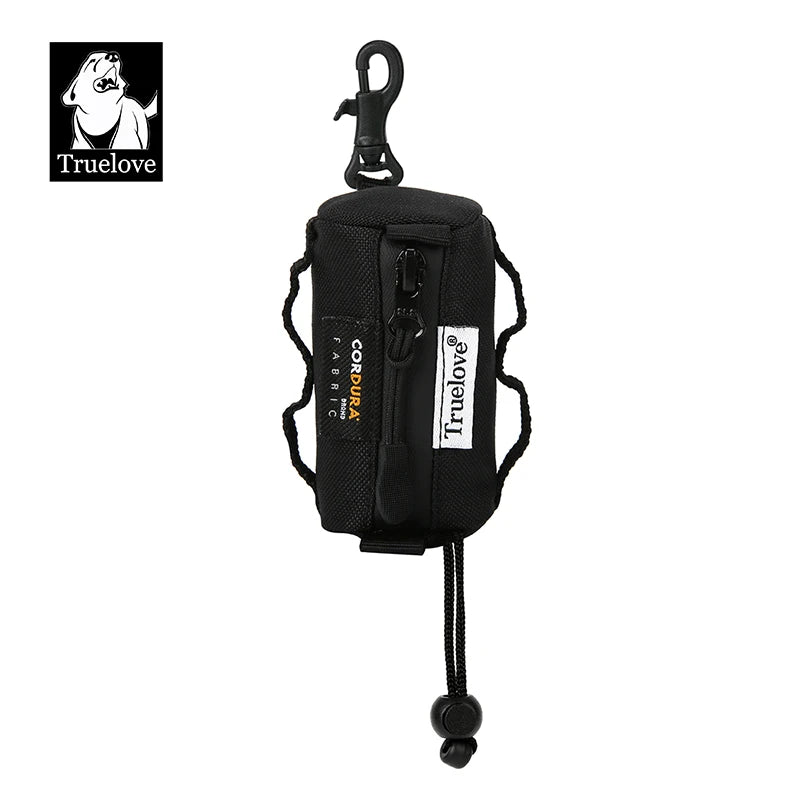 Truelove Pet Dog Poop Bag Holder – Adjustable Dispenser with Carabiner for All Leashes TLB2012