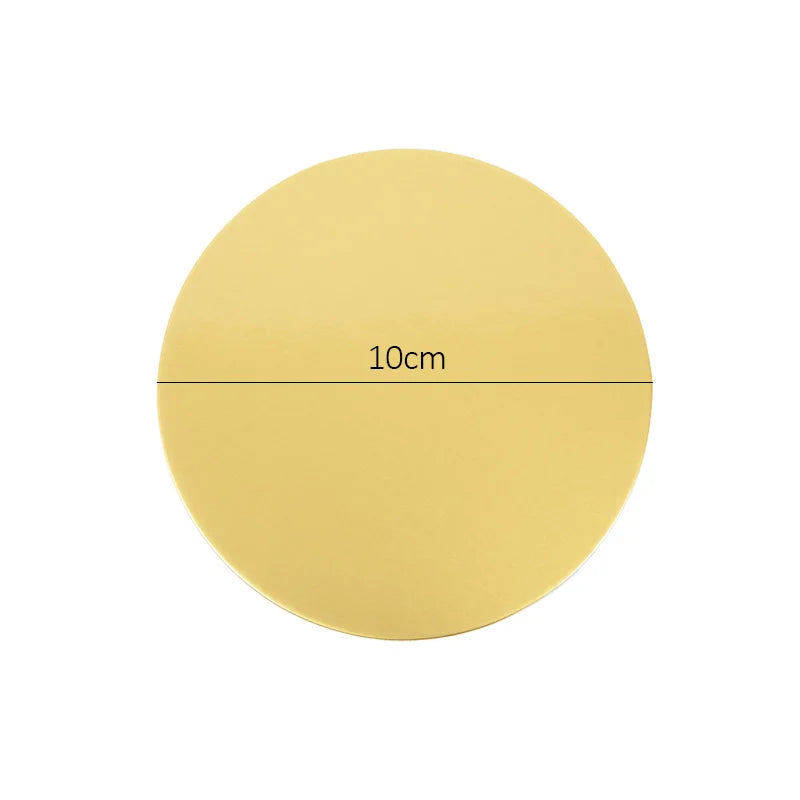 Round Cake Board Set (10/16/22/26cm) – Disposable Paper Bases for Cupcakes & Desserts