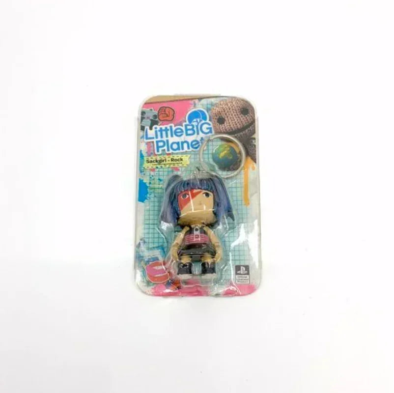 Little Big Planet Sackboy Keychain - Cute Kawaii Anime Game Figurine Toy and Collectible Gift