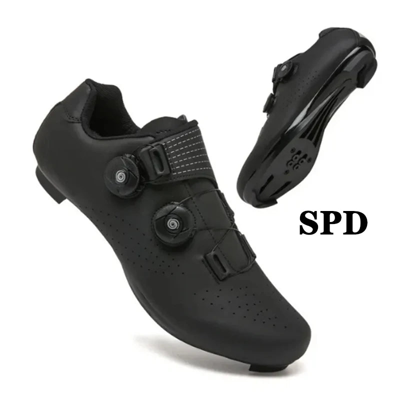 Men’s MTB Cycling Shoes — Flat Road & Trail Bike Sneakers with SPD Pedal Compatibility