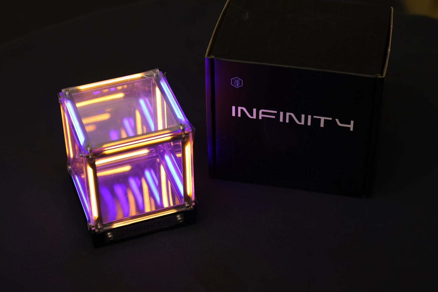 Car Custom Ambient Atmosphere Light – 4D Space Super Cube LED Car Night Light Decoration Accessory