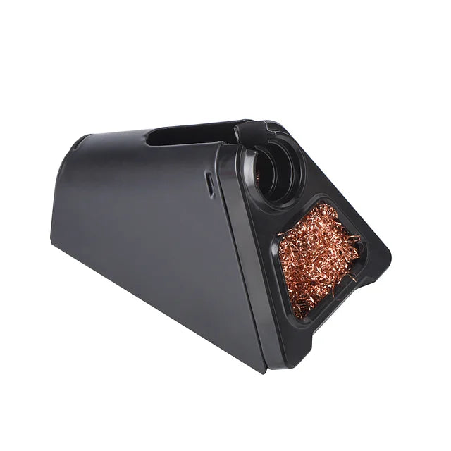 JCD 820 Aluminum Alloy Soldering Iron Stand β Electric Holder with Copper Cleaning Ball & RMA Flux