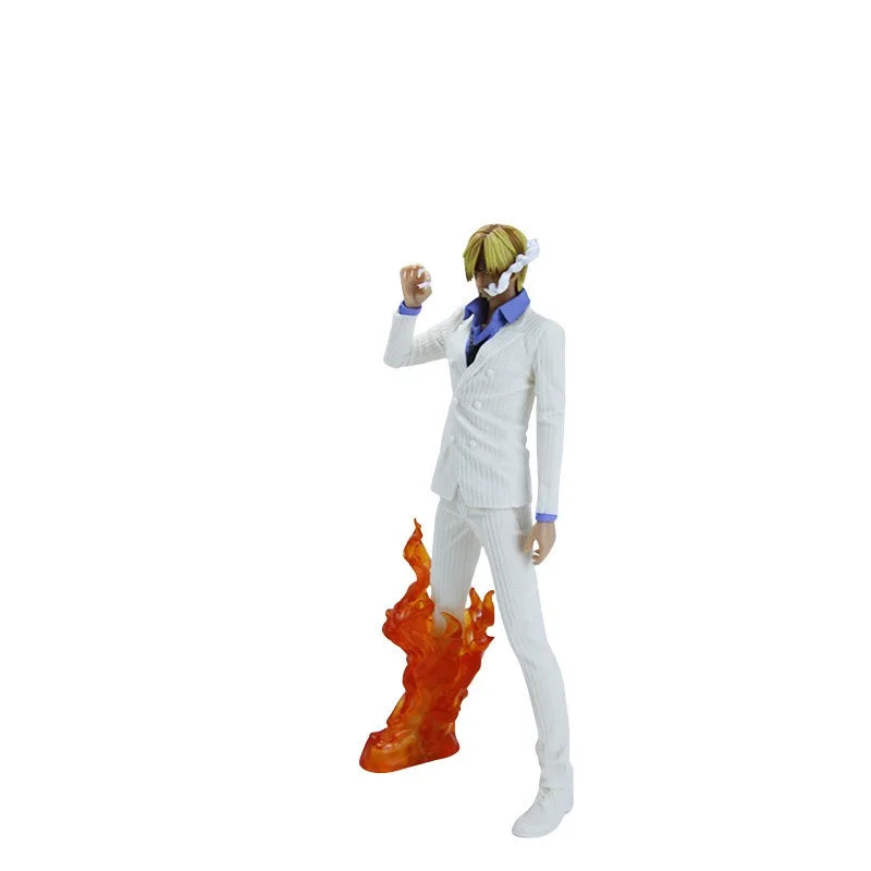 Dreamy Black Foot Mountain: One Piece Handheld White Suit Model Ornament β Exquisite Collectible