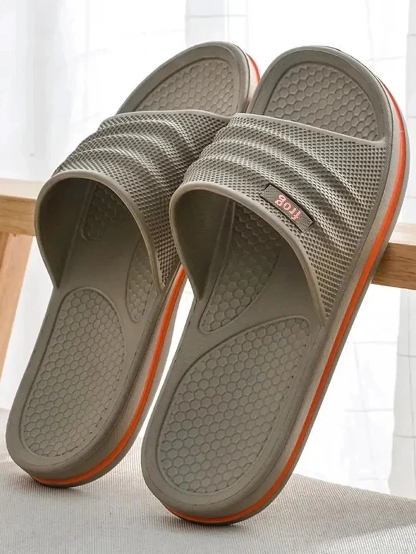 Men’s Summer EVA Home Slippers – Lightweight Slip-On Indoor House Shoes for Bathroom, Living Room & Beach Comfort