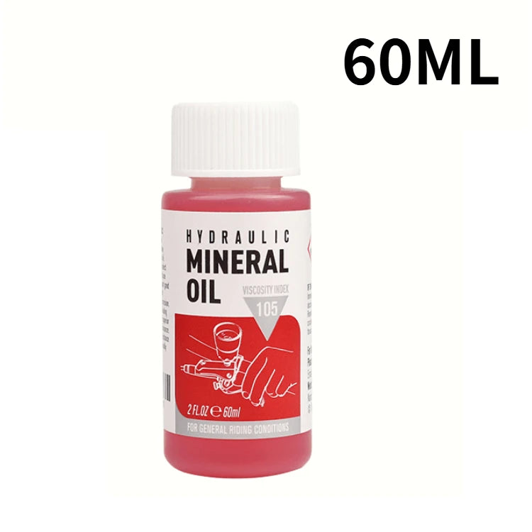 60ML Bicycle Brake Mineral Oil β High Performance Hydraulic Disc Brake Lubricant for Shimano Mountain & Road Bikes