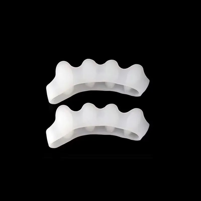 2Pc Silicone Toe Separator β Foot & Toe Spreader for Hallux Valgus, Bunion Correction & Toe Straightening