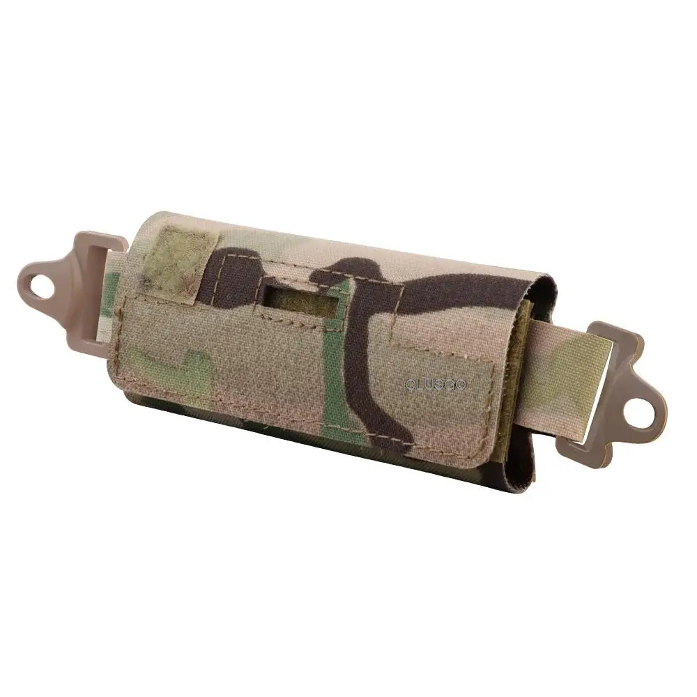 Tactical NVG Helmet Counterweight Kit - Counterbalance Weight Pouch for FAST, OPS-Core, Crye, MICH, and Team Helmets
