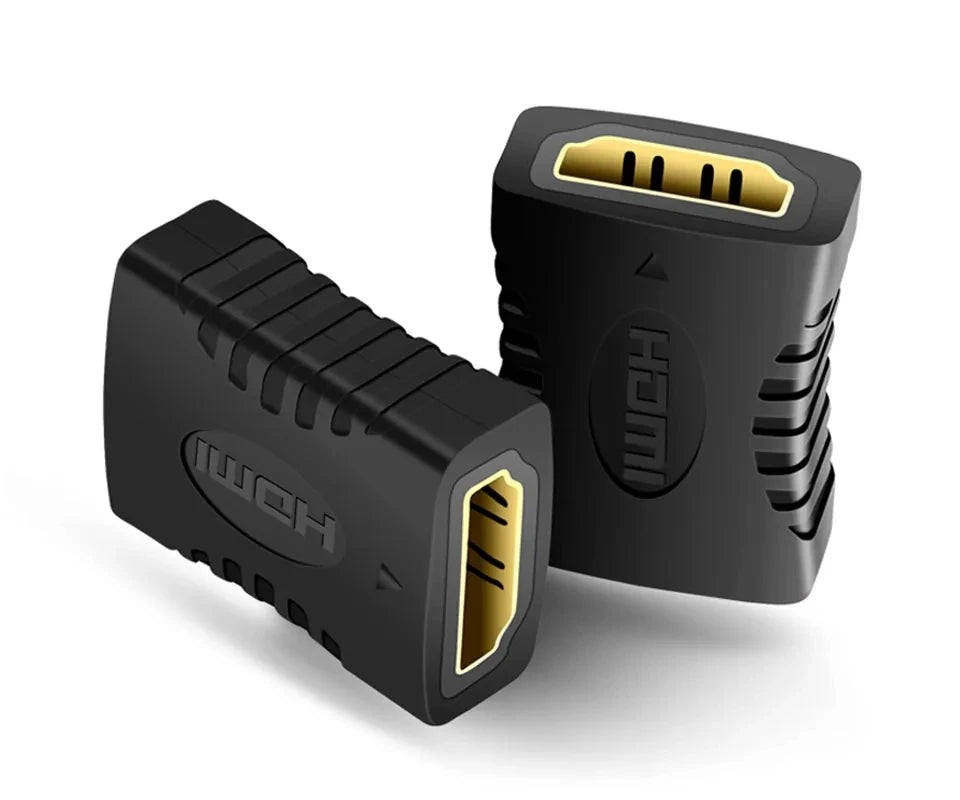 4K HDMI Extender Adapter – Female to Female Audio Video Converter for Monitor, Laptop, PS4/PS3, PC, TV HDMI Cable Extension