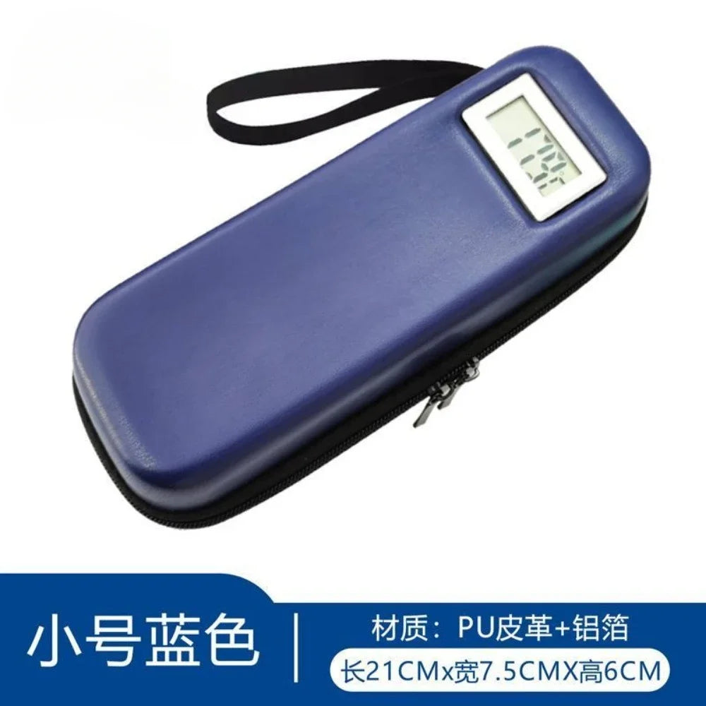 Portable Insulin Cooler Ice Pack with Temperature Display – Mini Thermal Travel Freezer Case for Insulin, Interferon & Medicine Storage, Outdoor Cooling Pack