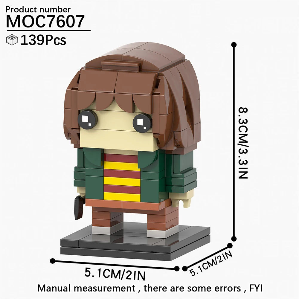 MOOXI Monster Demodog Stranger Things Figure Brickheadz Building Blocks Set β MOC Toy Gift