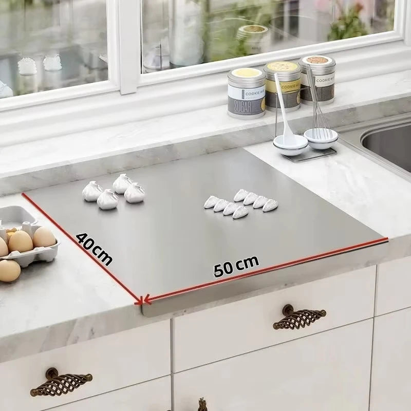 Stainless Steel Double-Sided Cutting Board – Easy Clean Kitchen Chopping Board for Vegetables, Meat & Food Prep, Durable & Versatile Kitchen Tool