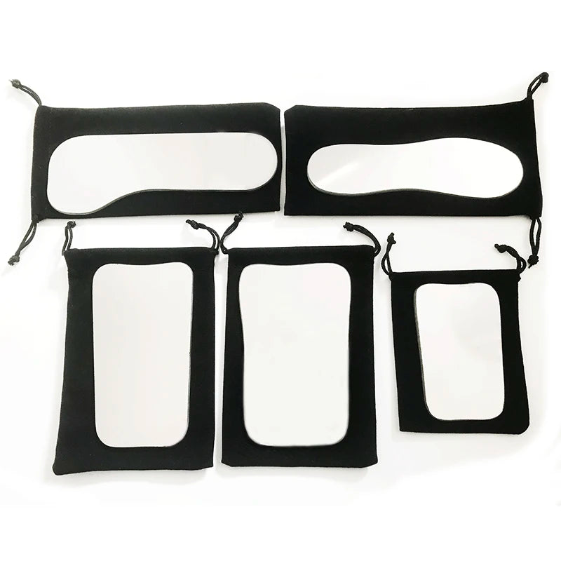5pcs Dentistry Orthodontic Double-Sided Mirrors – Glass Intra Oral Reflector Photography Tools