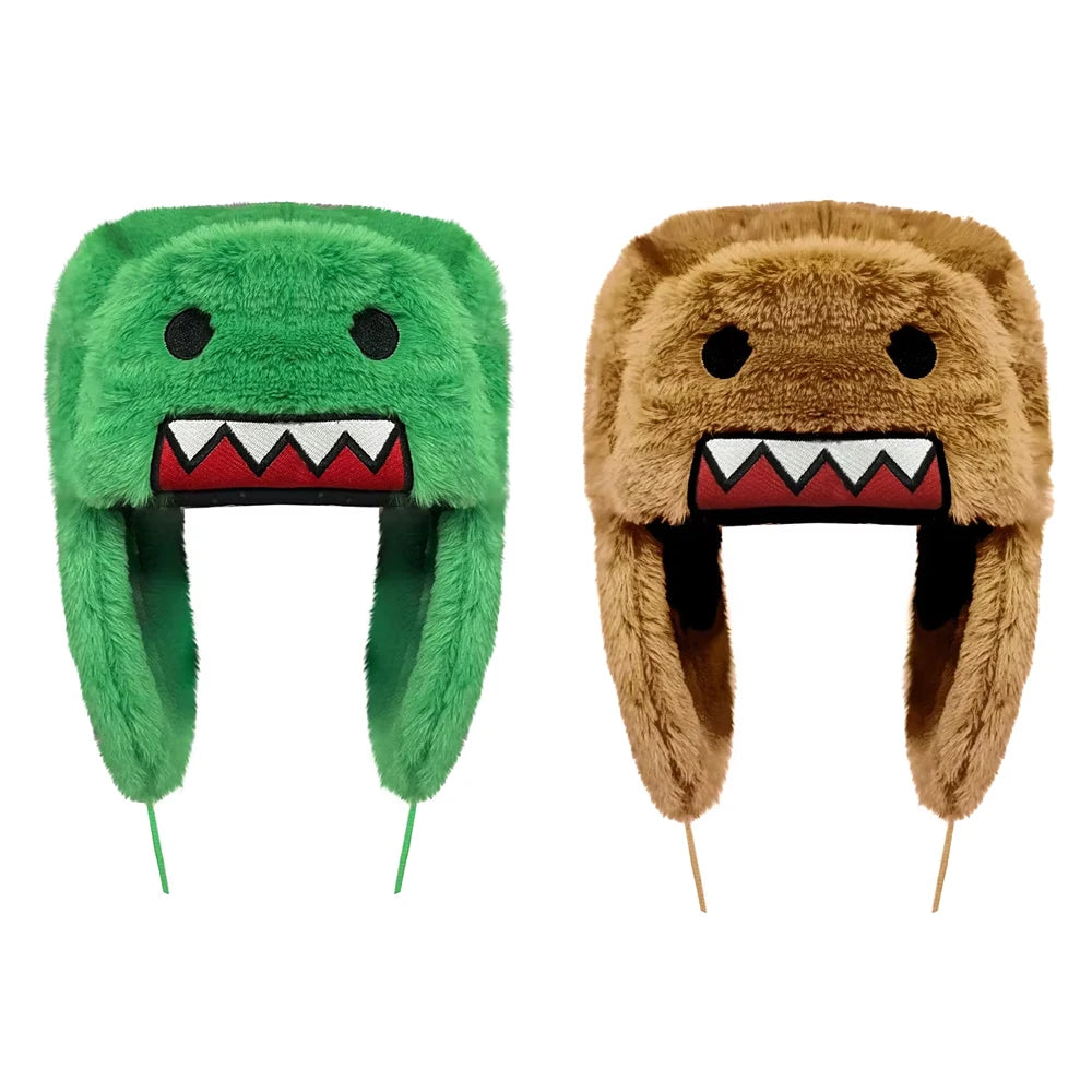 Kids Winter Ushanka Hat - Warm Cartoon Anime Earflap Cap for Boys & Girls