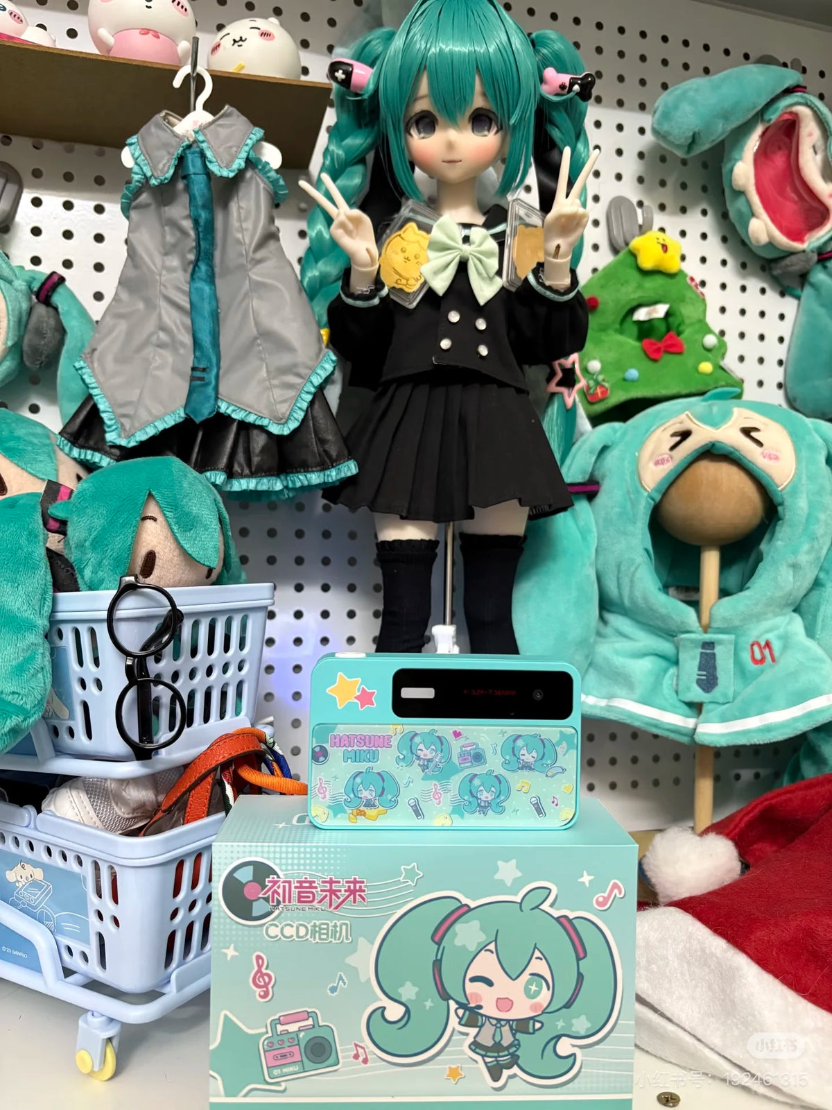 Hatsune Miku Digital Camera - 600mAh Cartoon Anime CCD Camera Kids Birthday Gift Toy