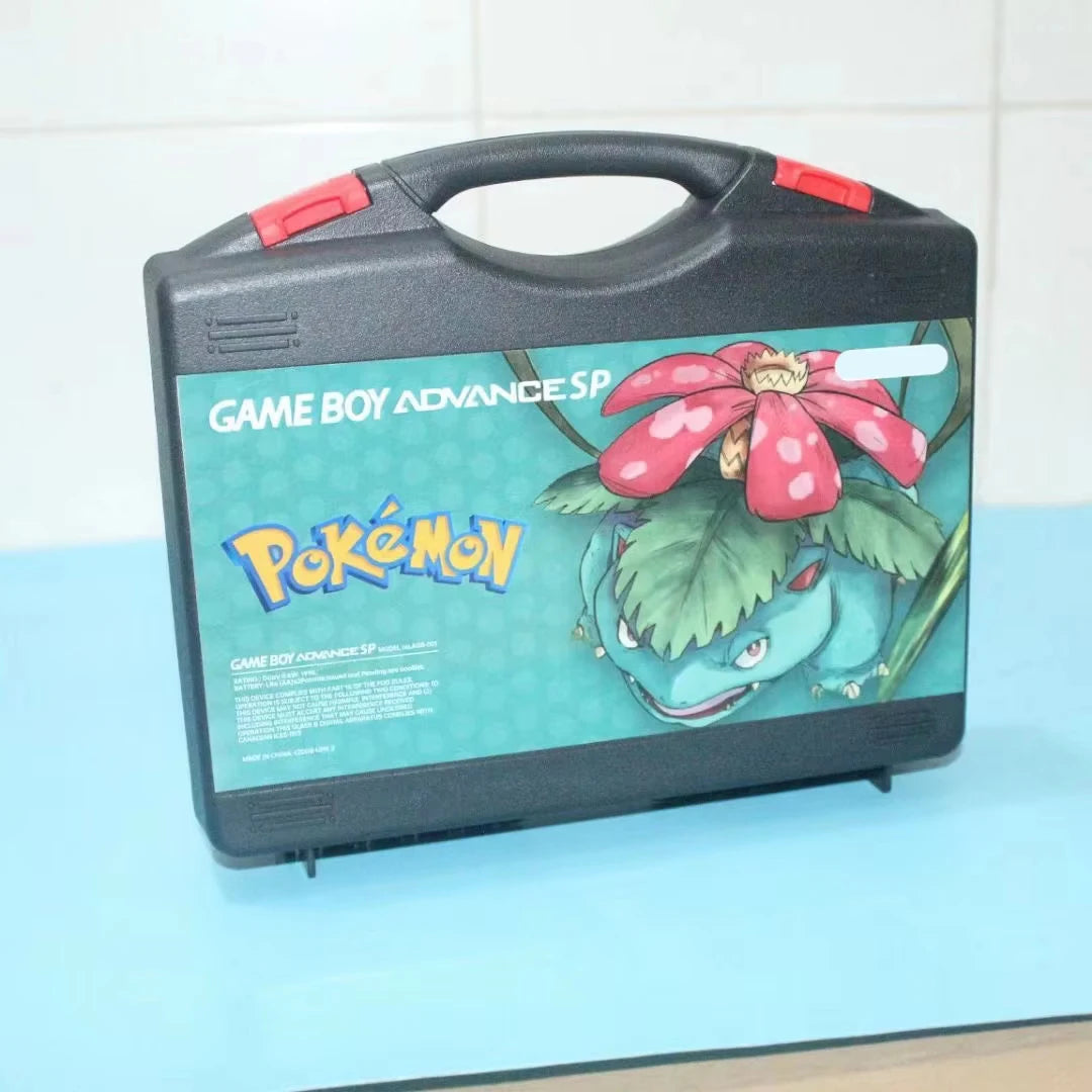 Charizard & Gengar Storage Box - Premium Gift Packaging Case for GBA SP