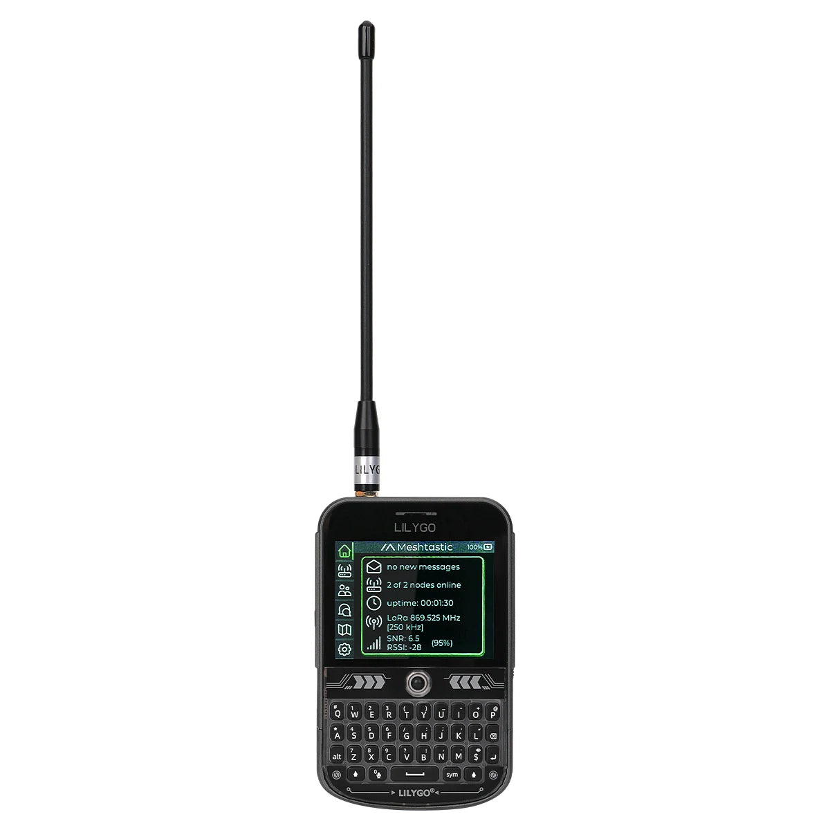 LILYGO T-Deck Plus LoRa Mesh Radio - ESP32-S3 GPS LoRaWAN Pocket Tracker for Meshtastic