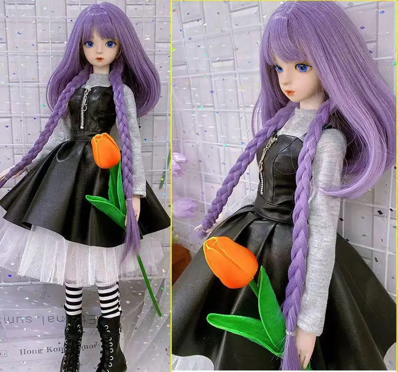 60cm BJD Doll Clothes – Cute Kawaii Outfits for 1/3, 1/4 & 1/6 Dolls, Variety of Accessories for Children’s Toys