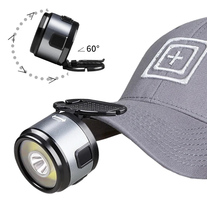 Rechargeable LED Headlamp - Ultra-Bright Adjustable Headband Light for Camping, Mining & Construction