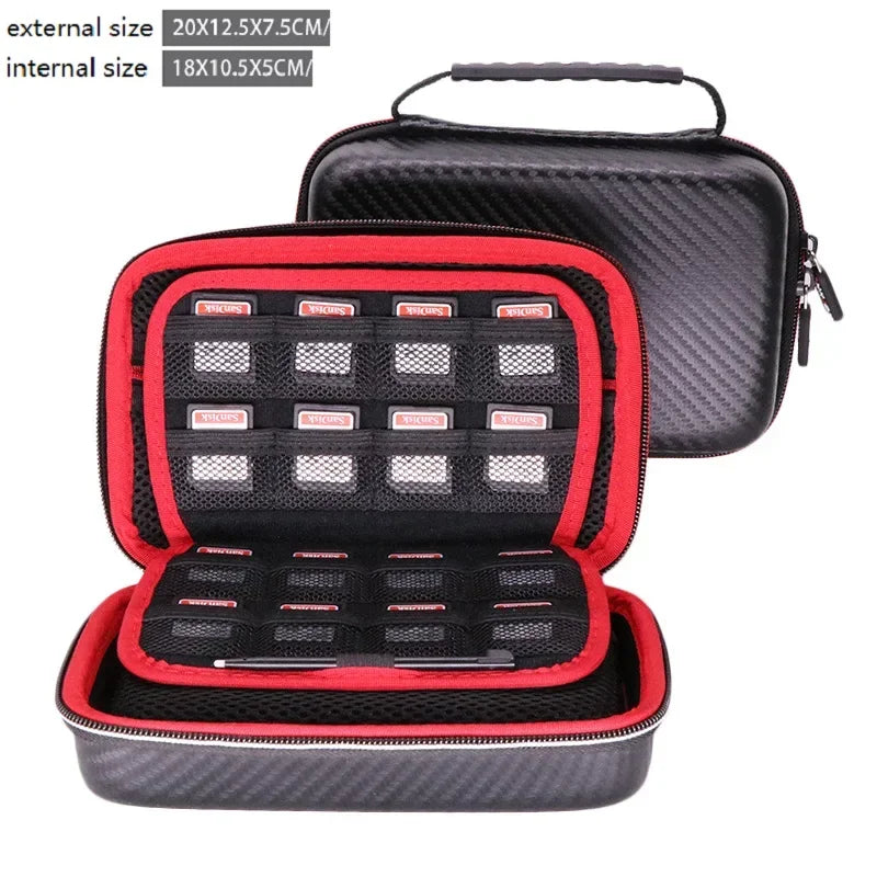 Power Bank & Hard Drive Storage Carrying Case for Nintendo New 3DS XL/LL Handheld Console
