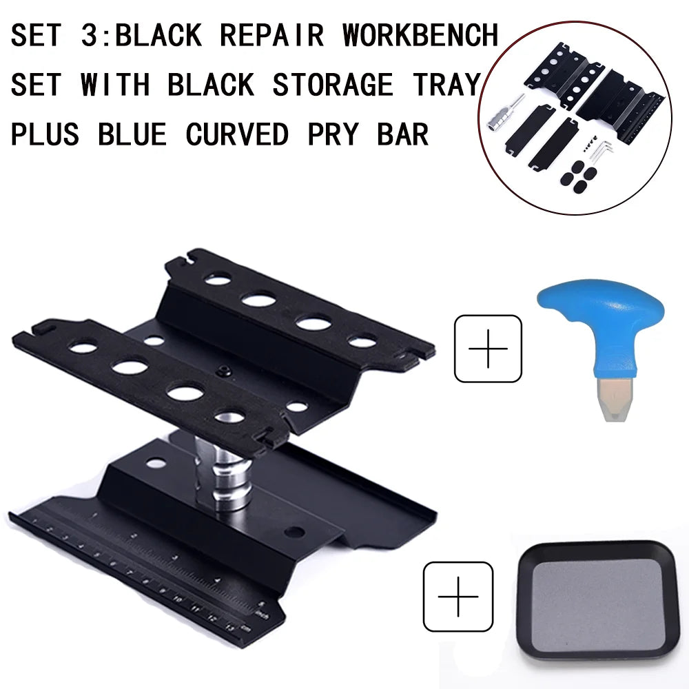 RC Car Tool Lifting Work Stand – 360° Rotating Repair Platform for 1/10 & 1/8 Buggy Crawler Cars