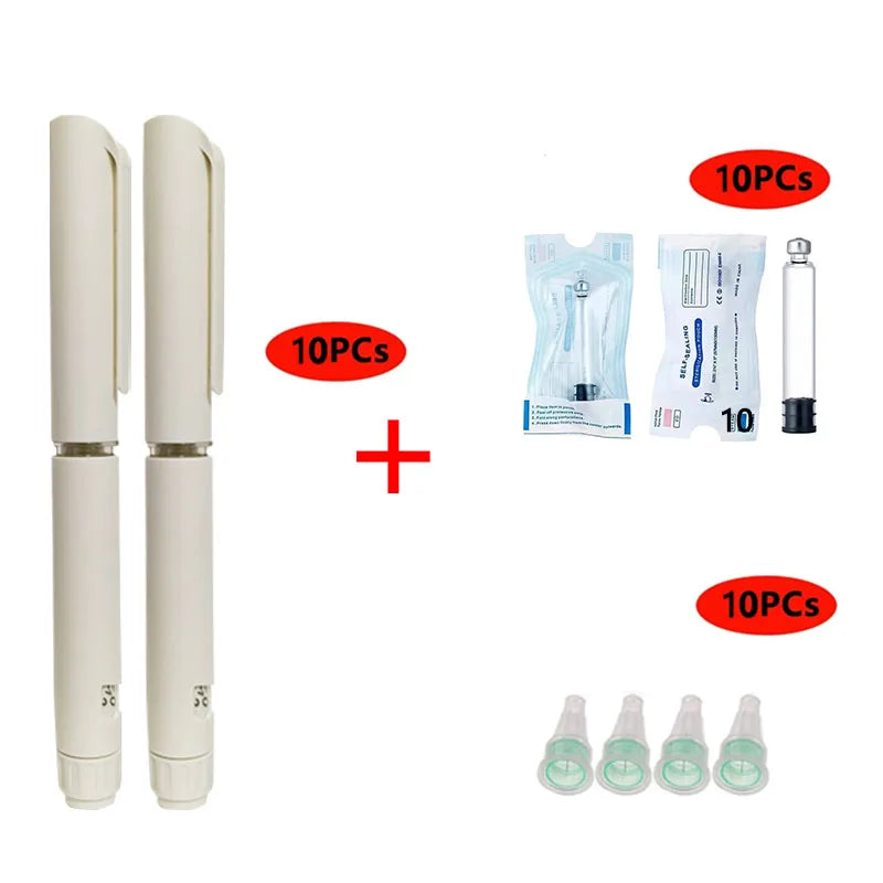 Adjustable-Dose Disposable Insulin Injection Pen — Single-Use Insulin Injector for Precise Diabetes Management