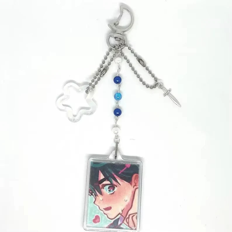 Alien Stage Acrylic Matching Keychains - Luka Mizi Hyuna Ivan Keyrings for Backpacks, Phones & Christmas Gifts