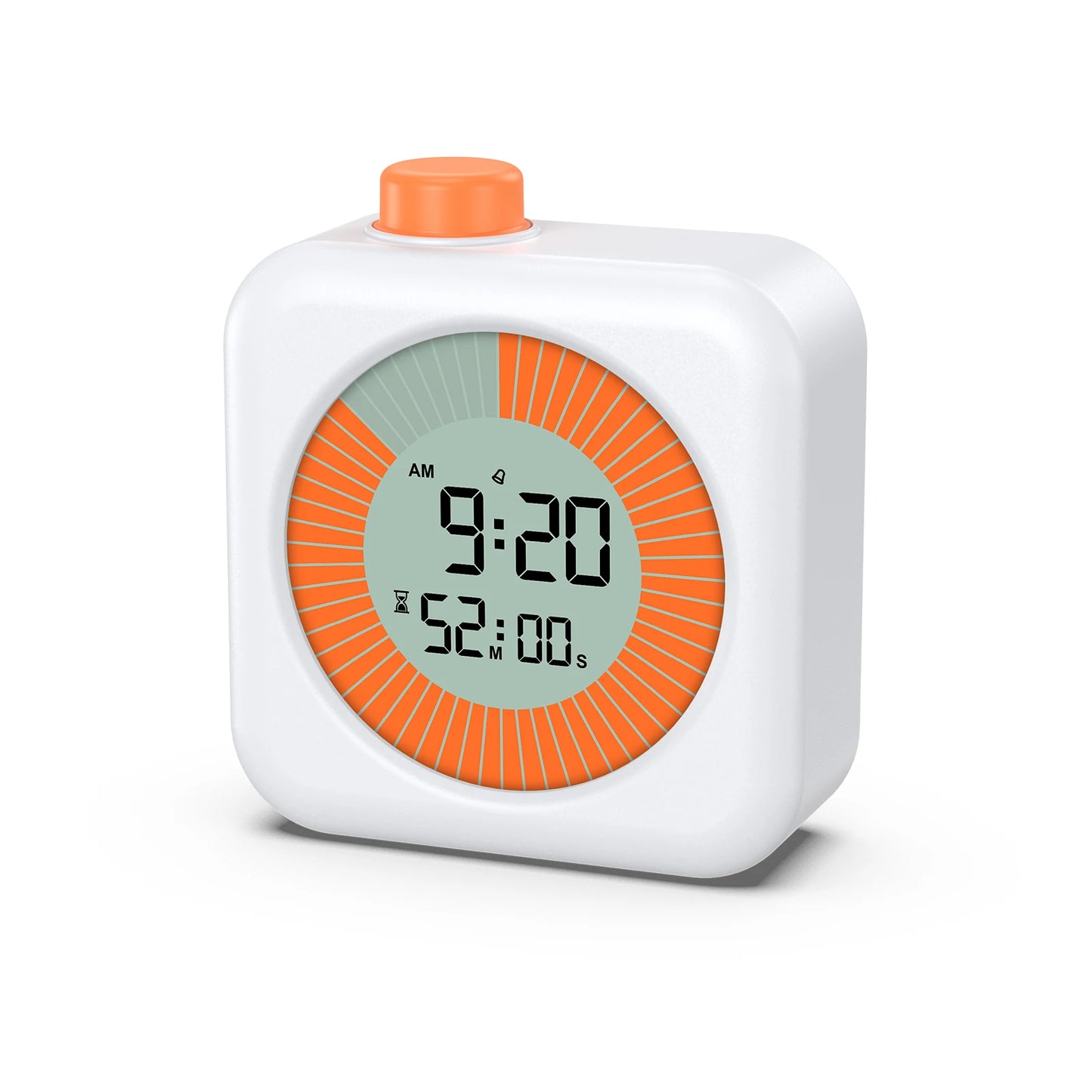 ORIA 60-Minute Digital Visual Timer – Countdown Stopwatch with Alarm for Homeschool & Teaching Supplies