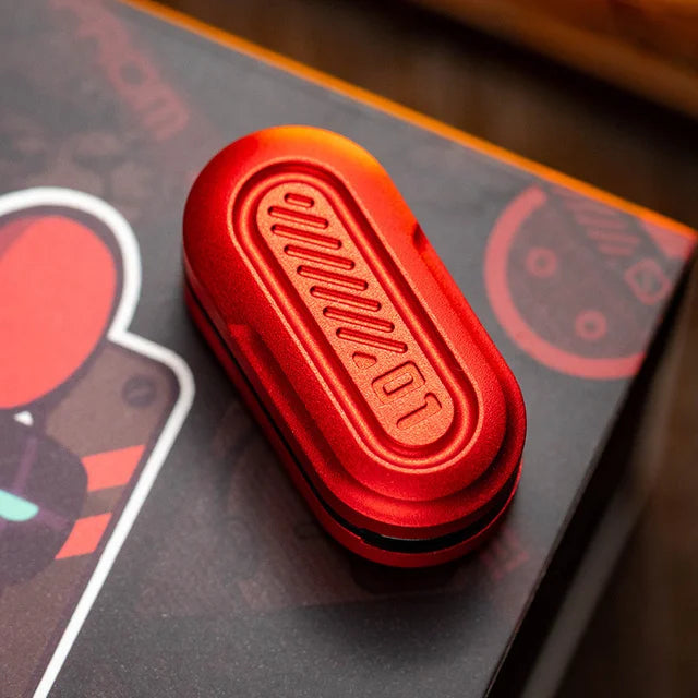 Metal Pod Fidget Slider - Stress Relief Desk Toy for Adults & Kids