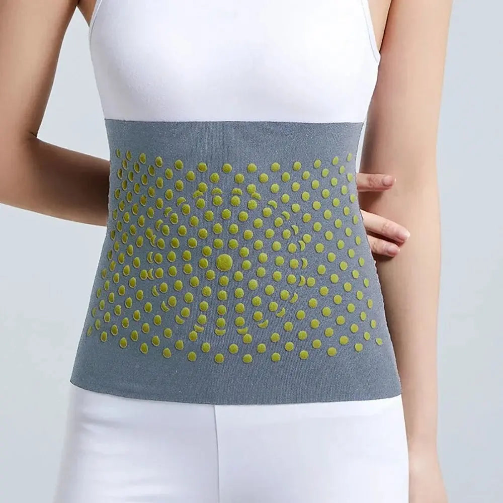 Hot Mugwort Self-Heating Waist Belt - Soft Lower Back Support for Everyday Comfort