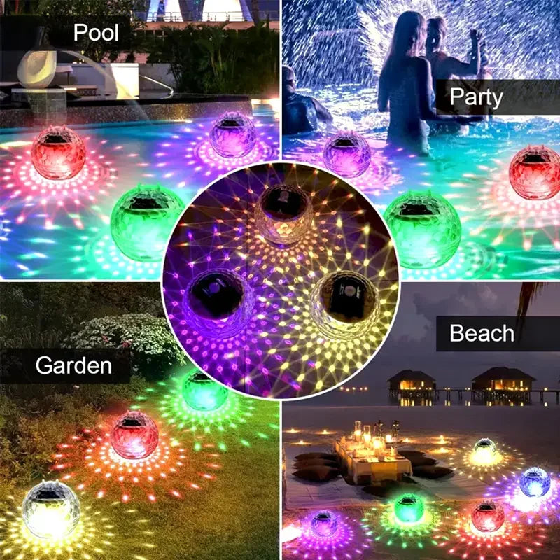 Solar Floating Pool Lights – Waterproof LED Multi-Color Changing Solar-Powered Drift Lamp for Fish Tank & Pond