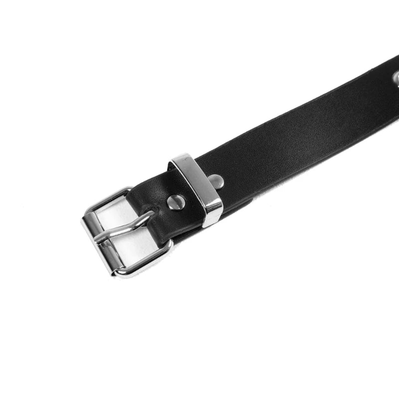 Punk Wrist Cuff Bracelet - Adjustable Retro Buckle Bangle for Men & Women, Party & Daily Wear