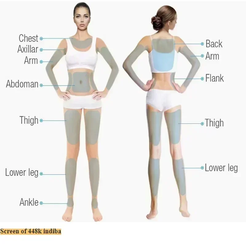INDIBA 448kHz Body Slimming Machine – Home Weight Loss, RET CET Radiofrequency, TENS Tecar Therapy Physiotherapy