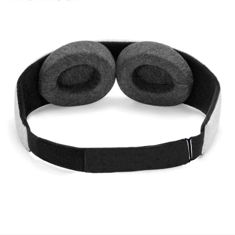 3D Sleep Mask for Women & Men – Blackout Eye Cover & Weighted Sleeping Pad for Travel