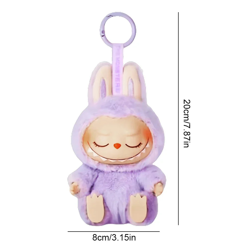 Labubu Have A Seat Series Anime Figure PVC Keychain Doll – Kawaii Monster Pendant Toy Gift