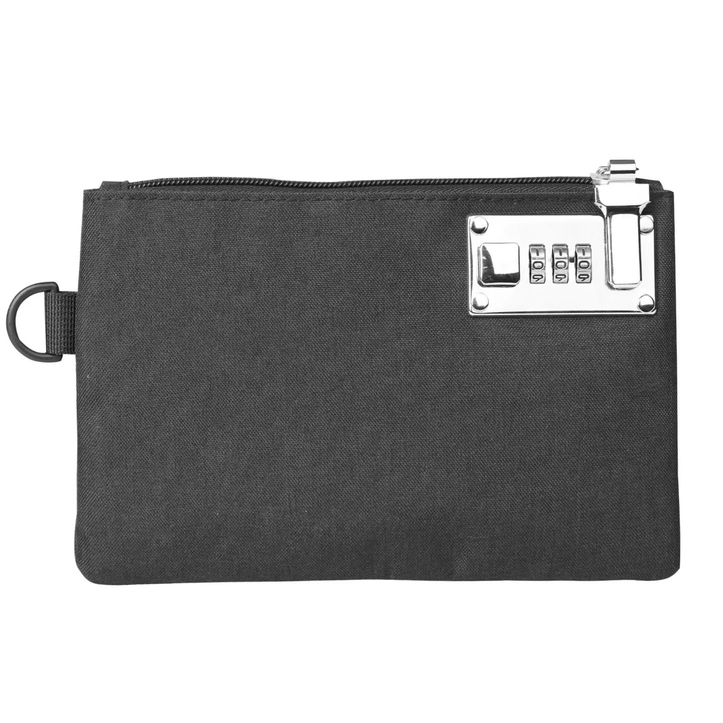Lockable Money & Coin Bag – Men’s Cash, Card, and Passport Holder Clutch with Secure Lock