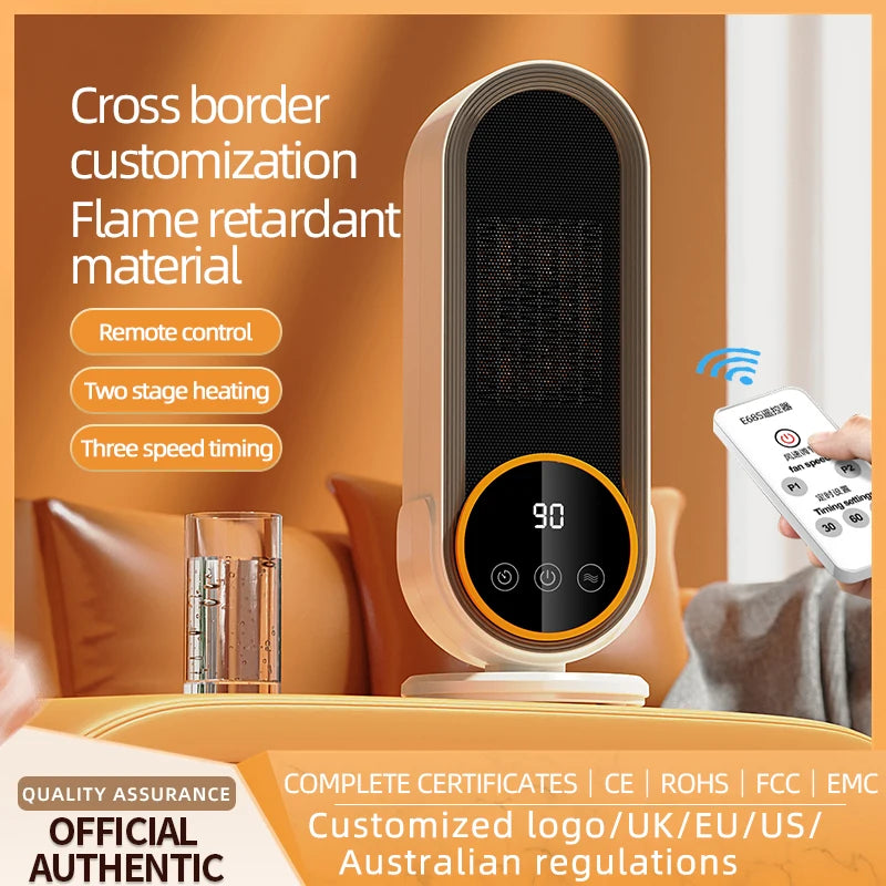 Electric Fan Heater β Household Winter Foot Warmer Energy-Saving Hot Air Heater