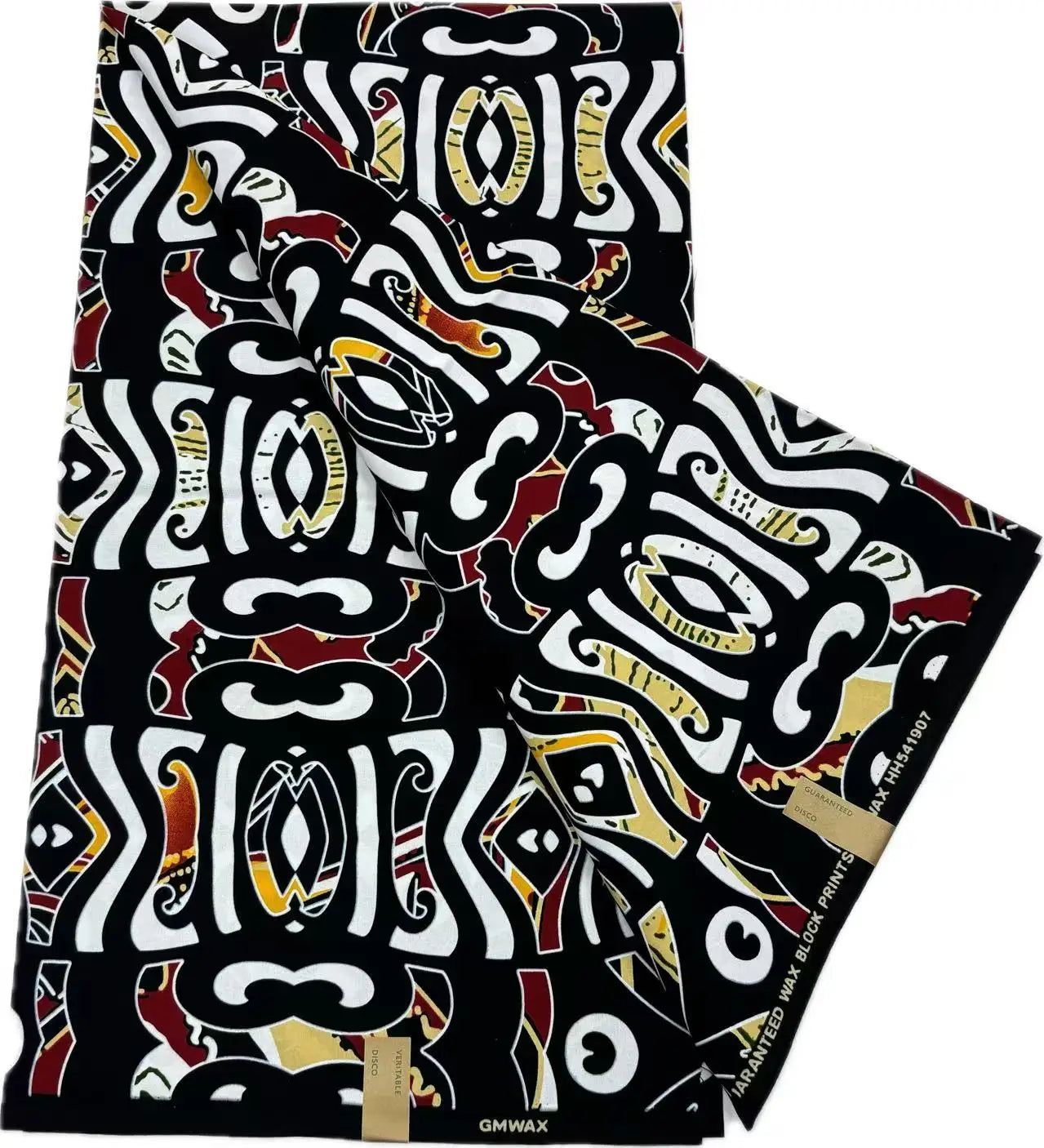 100% Cotton African Ankara Wax Fabric - Soft Real Wax Print for Dresses