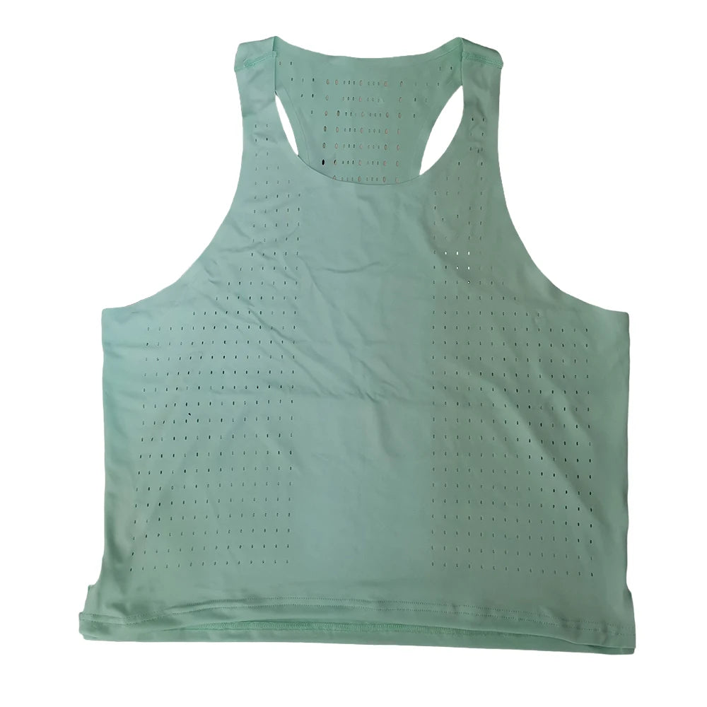 Men’s Athletic Running Tank Top - Sleeveless Performance Shirt for Track, Field & Fitness Training