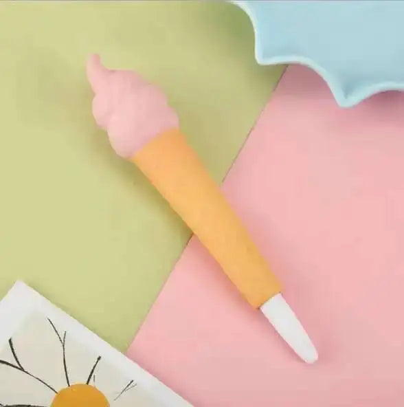 Cute Soft Gel Pen – Kawaii Cartoon Pen for School, Office, and Creative Stationery Supplies