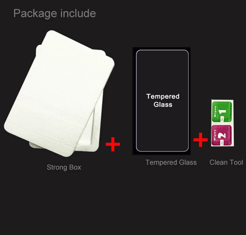 3PCS 9H HD Tempered Glass Screen Protector for Flysky Noble NB4 / NB4 Pro – Protective Film Cover 2/2