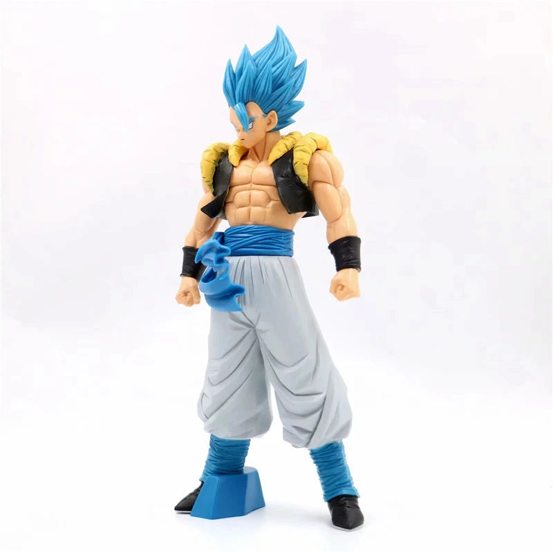 31CM Dragon Ball Z Super Saiyan Blue Gogeta Figure β DBZ Anime PVC Collectible Toy for Desktop Decor & Kids Gift