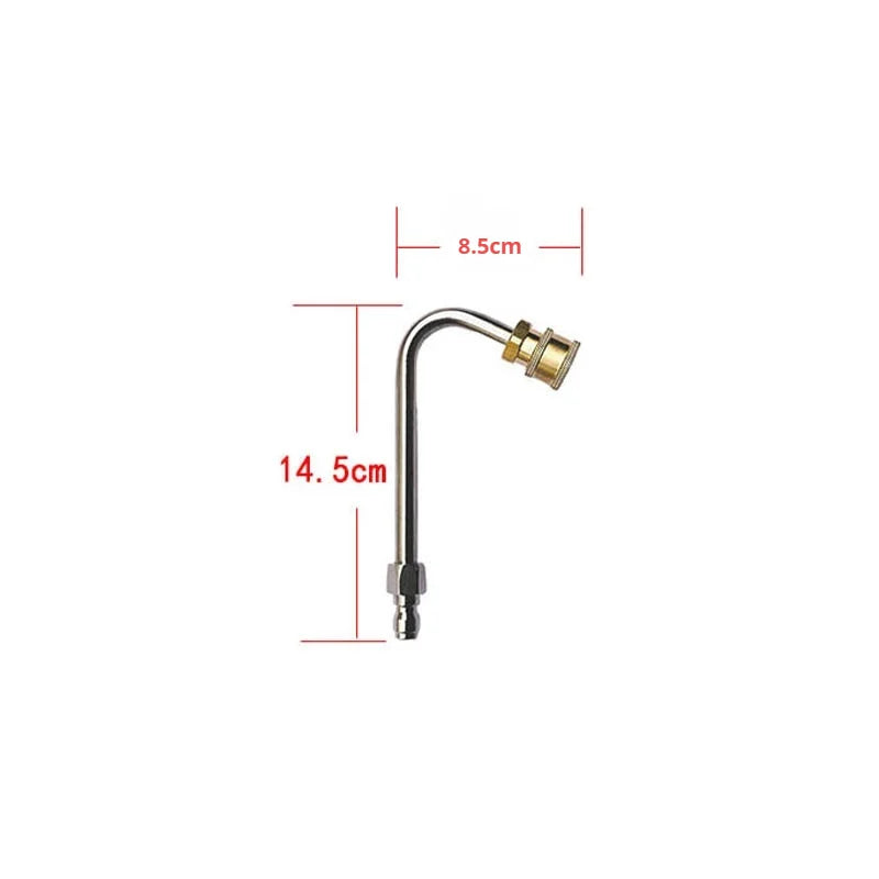 Pressure Washer Extension Lance Set - 4000 PSI Spray Gun with 1/4-Inch Quick Connect for Efficient Cleaning