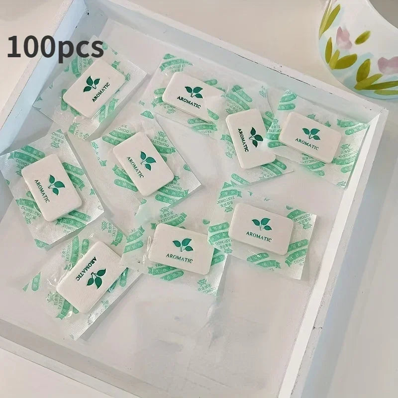 Jasmine Scented Sachets 50/100/200pcs β Wardrobe, Car & Home Air Fresheners