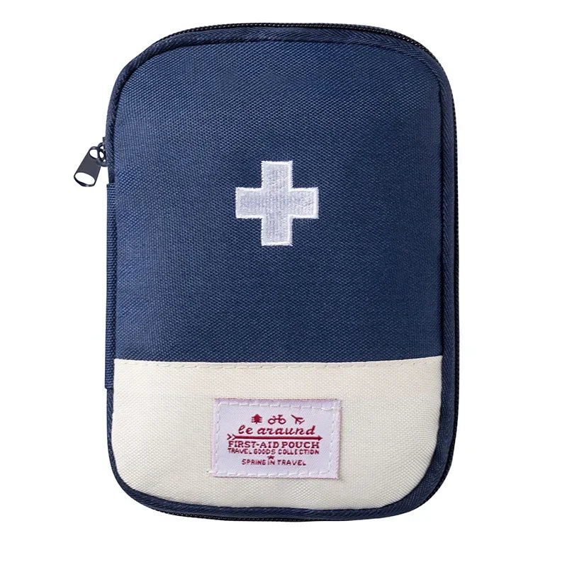 Portable Medicine Bag – Cute First Aid Kit Organizer, Medical Emergency Kit for Travel, Outdoor & Household Pill Storage