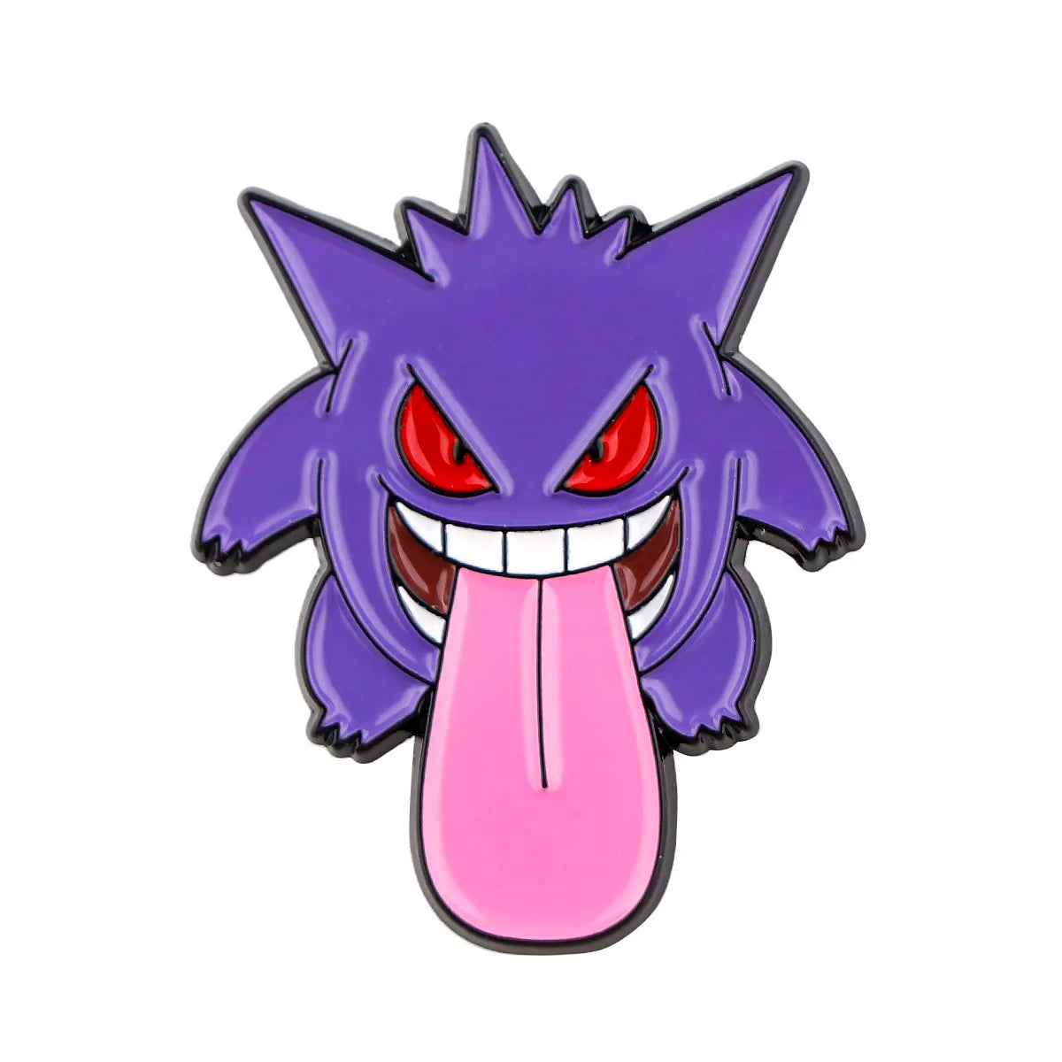Cartoon Gengar Enamel Pins – Cute Lapel Brooches for Women, Men & Kids, Backpack & Shirt Accessories Gift