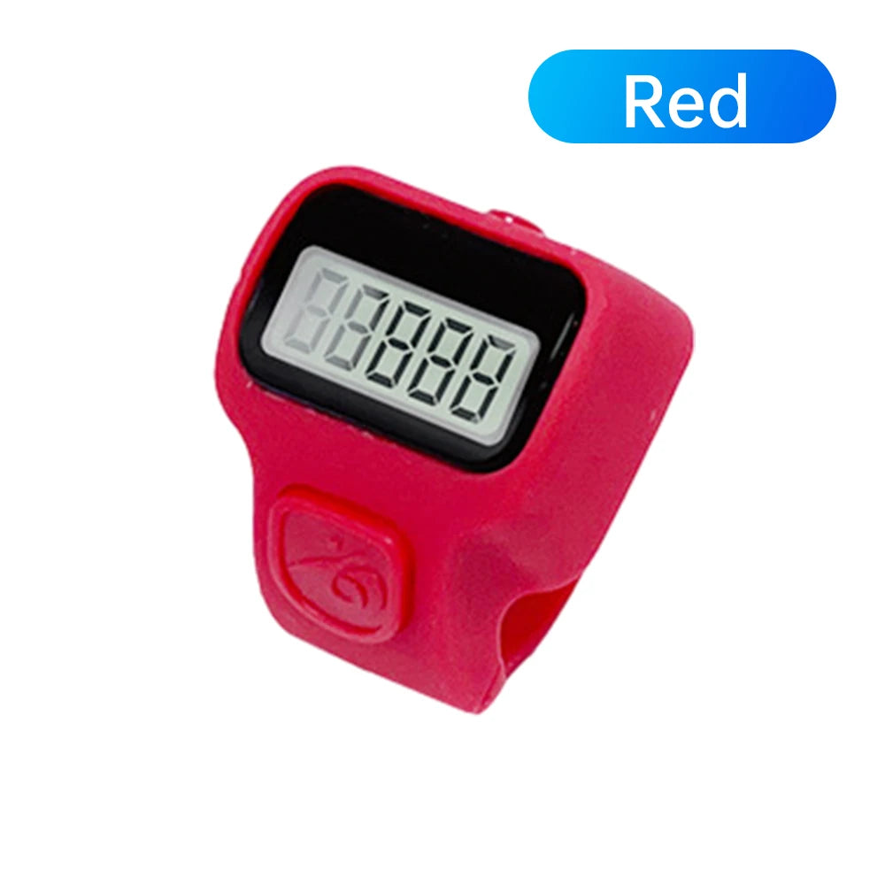 Mini Ring-Shaped Finger Counter — LCD Electronic Digital Tally Clicker for Events, Laps & Counting