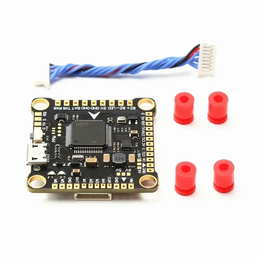 F4V3S Plus Flight Controller Stack — Betaflight F4 V3S + BLS 45A/60A 4-in-1 ESC for FPV Quadcopter (Mark4 APEX)